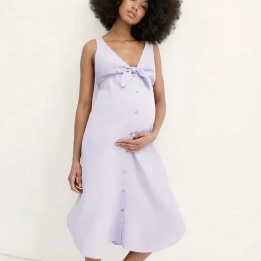 Hatch EUC Maternity The Nadia Easy-Nurse Breastfeeding Friendly Dress 1